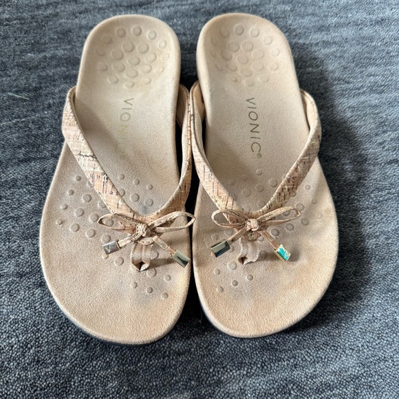Vionic Rest Bella Thong Sandals, Women's 7.5 - Picture 1 of 6